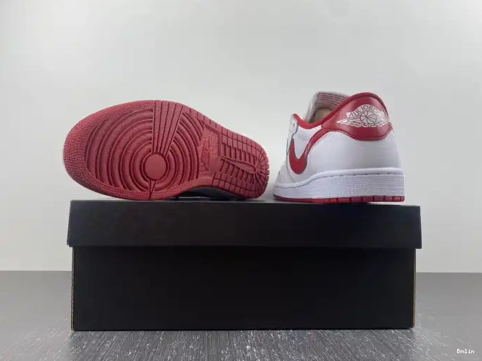 Bmlin Shoes 1 705329-101 Jordan Varsity Red Retro White Low 0612